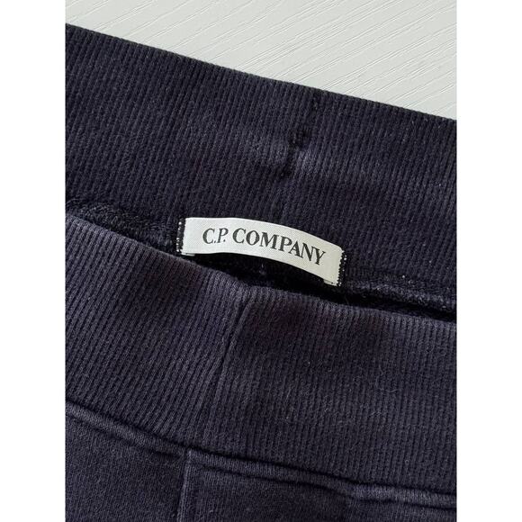 CP Company Lens Cargo Navy Sweatpants - Picture 5 of 8